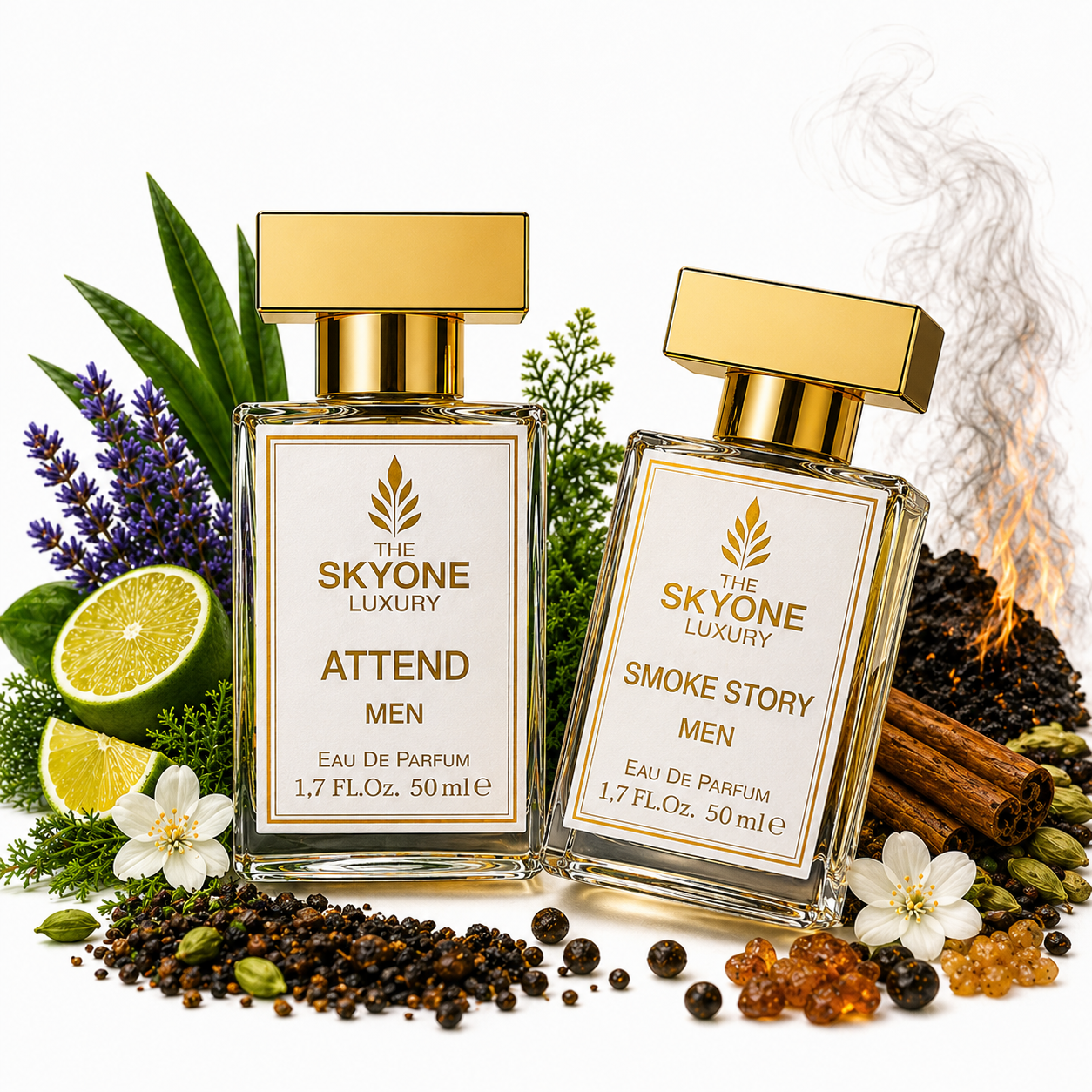 Attend + Smoke Story – Men’s Duo Edition (2 × 50 ml EDP)